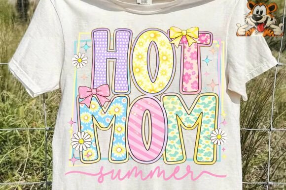 Download Hot Mom Summer Floral Sublimation PNG - Sublimation png Collection