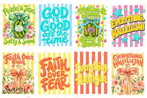 Download Christian Summer Sublimation PNG Bundle - Sublimation png Collection