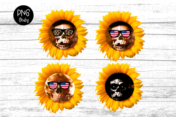 Download Mom Life Skull Sunflower Sublimation PNG - Sublimation png Collection
