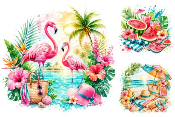 Download Tropical Summer Sublimation PNG Bundle - Sublimation png Collection