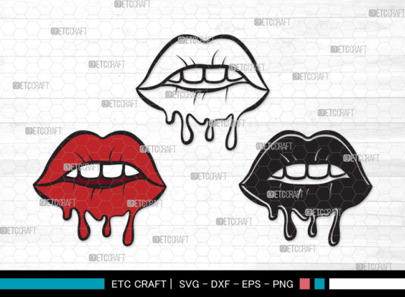 Download Dripping Lips SVG | Women Lips Svg - Premium Resources